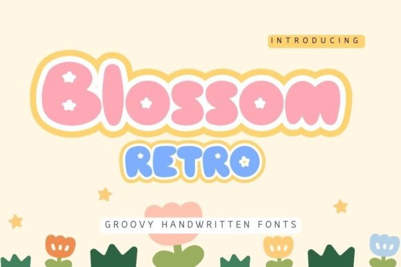 Blossom Retro: The Cute Serif for Summer Vibes
