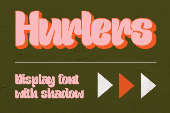 Hurlers: Bold Retro Display Font for Modern Design