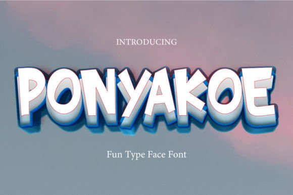 Ponyakoe: The Playful Typography Solution for Modern Brand Identity