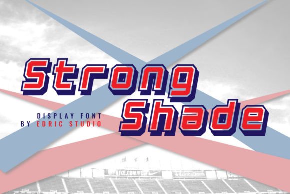 Strong Shade: The Sporty Display Font Redefining Modern Brand Identity