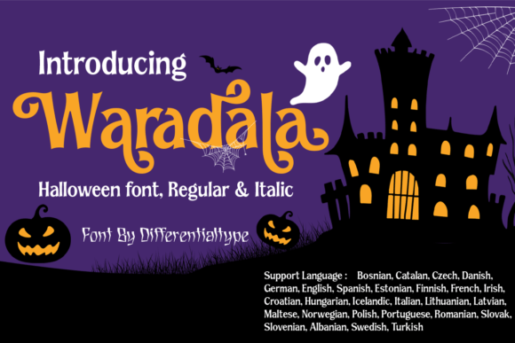 Unlocking Spooky Creativity: A Deep Dive into the Waradala Halloween Display Font