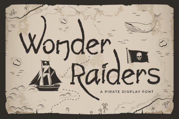 Wonder Raiders: Navigating the High Seas of Pirate Typography